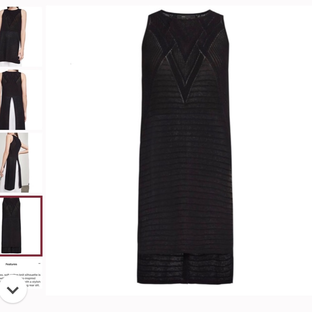 ❤️NEW BCBGMAXAZRIA Sleeveless Top/Tunic Jocelyn - Picture 3 of 11